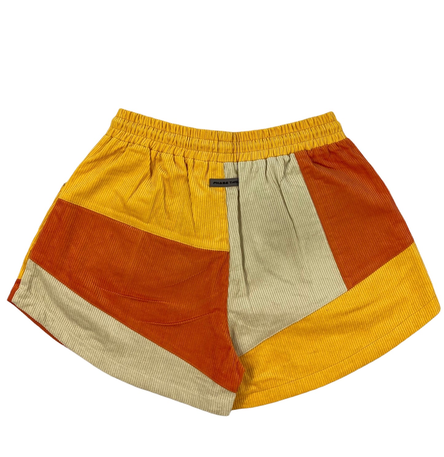 WOMEN'S CROSSPATCH SHORTS - ORANGE/YELLOW